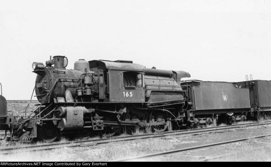 CNJ 4-6-0C #165 - Central RR of New Jersey